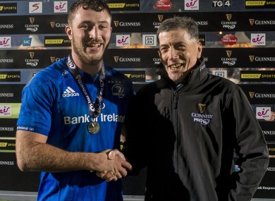 Connors: Flanker was named Man of the Match.