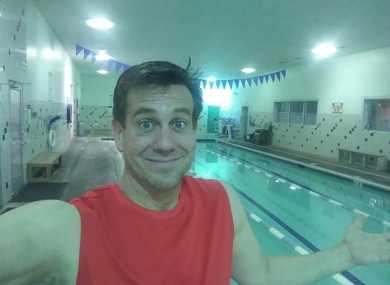 Dan Hill was locked inside the gym for several hours.