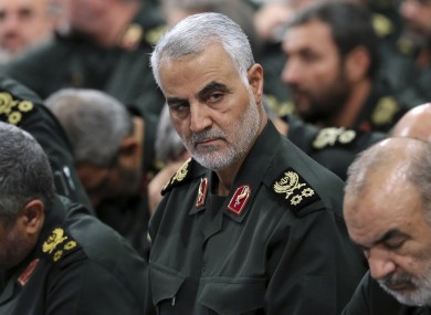 File photo. Qasem Soleimani
