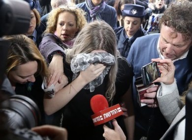 The young woman from Derbyshire has not been named.