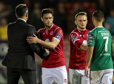 Russell, second from left, made 10 appearances last season.