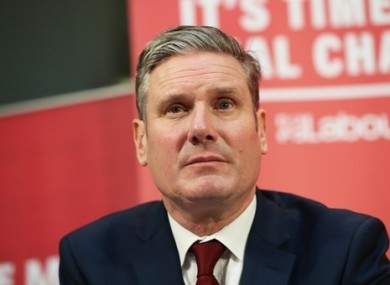 UK Labour MP Keir Starmer.