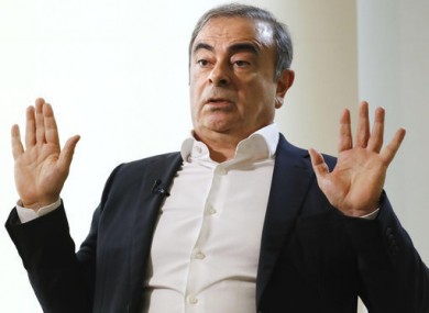 Former Nissan Chairman Carlos Ghosn.