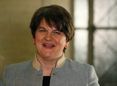 DUP leader Arlene Foster