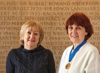 Yvonne Farrell and Shelley McNamara, the two founders of Grafton Architects.