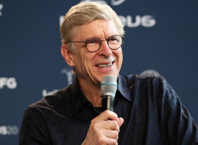 Former Arsenal manager Arsene Wenger.