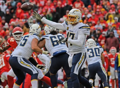 Quarterback Philip Rivers