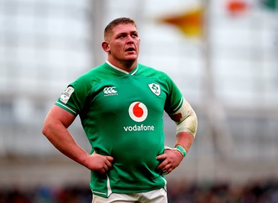 Tadhg Furlong during the Six Nations win over Wales.