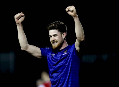 Waterford's Sam Bone celebrates (file pic).