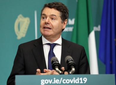 Minister Paschal Donohoe says anomalies have arisen in the temporary wage subsidy scheme.
