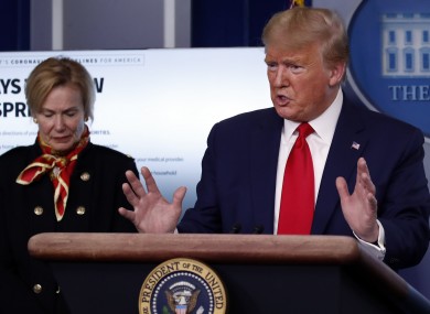 US President Donald Trump.