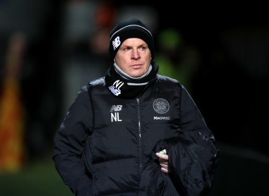 Celtic manager Neil Lennon.
