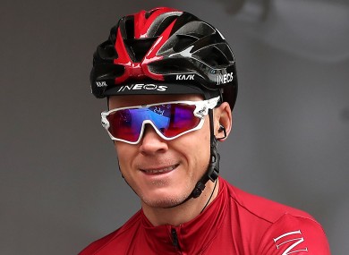 Chris Froome (file pic).