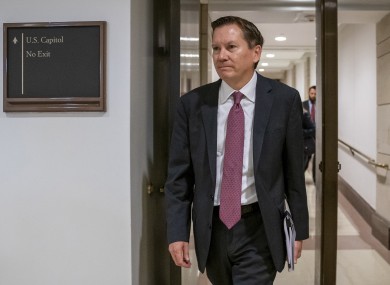 Michael Atkinson has been axed by the US President.