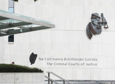 The Criminal Courts of Justice in Dublin City.