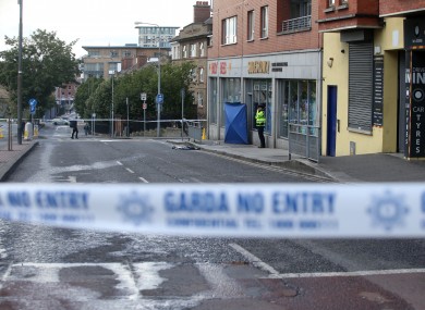 The scene of the shooting in 2016.