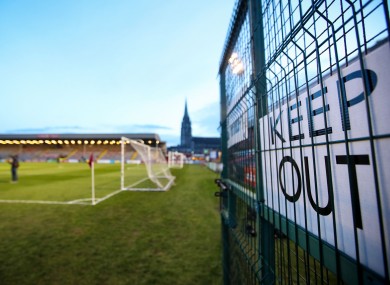 A general view of Dalymount Park.