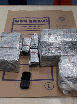 The seized drugs.