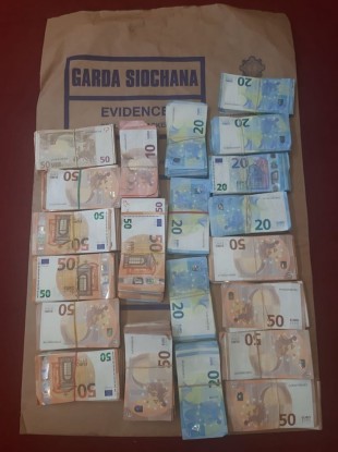 €100,000 in cash was seized during the joint operation.