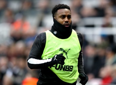 Danny Rose is currently on loan at Newcastle from Tottenham.