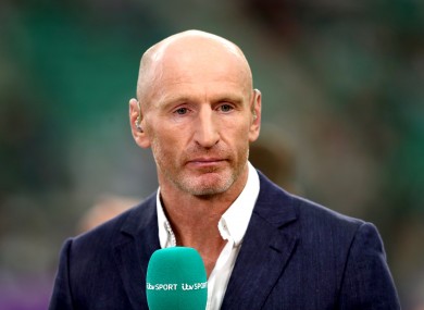 Gareth Thomas (file pic).