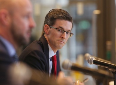 Acting Chief Medical Officer Dr Ronan Glynn at a briefing this week.