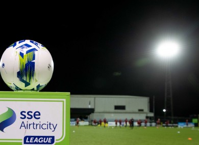 File photo from the league's opening night back in February.
