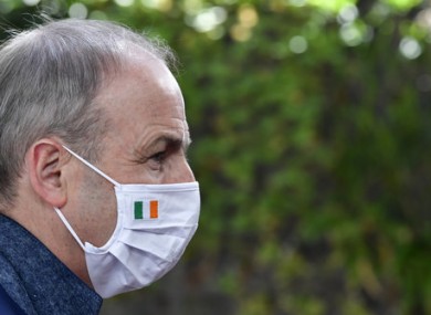 Taoiseach Micheal Martin in Brussels.