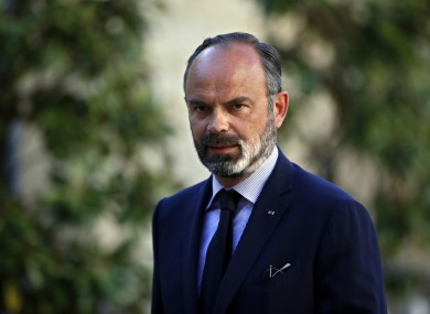 Former French Prime Minister Edouard Philippe