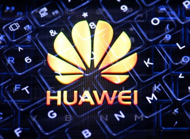 File image featuring Huawei logo.