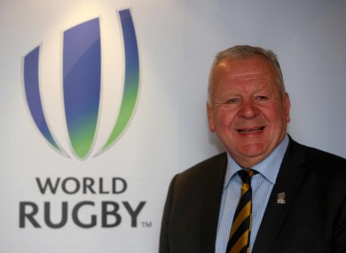 Pacific Rugby Players Welfare has called for a review into the re-election of Bill Beaumont, pictured, as World Rugby chairman.