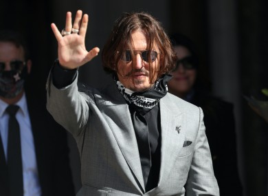 Johnny Depp was greeted with cheers when he arrived at the Royal Courts of Justice for the final day of his libel action against The Sun newspaper