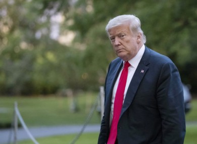 President Donald Trump has apparently u-turned on mask-wearing.