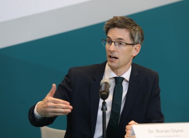 Acting chief medical officer Dr Ronan Glynn chairs NPHET.