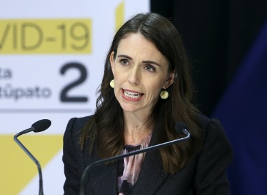 New Zealand Prime Minister Jacinda Ardern (file photo).
