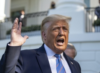US President Donald Trump.