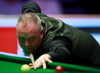 John Higgins’ 147 was the 11th time a maximum break has been made at the World Championship (file photo).