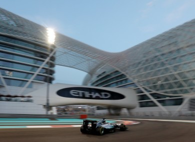 The season will conclude 12 days before Christmas in Abu Dhabi.