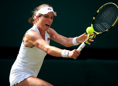 Johanna Konta (file pic).