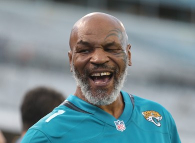 Mike Tyson hasn't fought in 15 years.