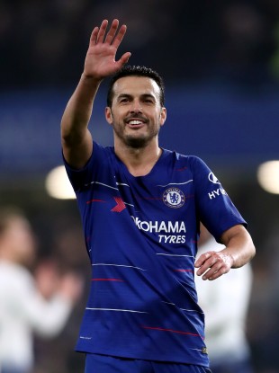 Pedro, pictured, has played his last game for Chelsea after undergoing shoulder surgery.