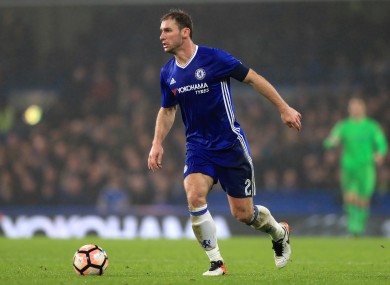 Former Chelsea defender Branislav Ivanovic.
