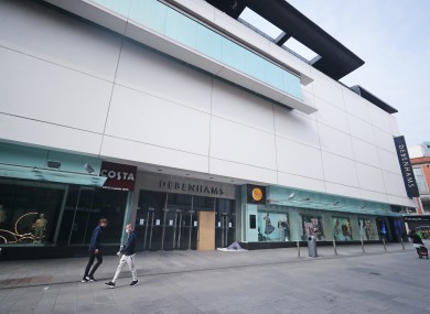 File image of Debenhams store.