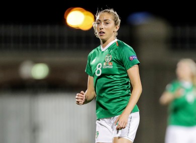 File photo of Megan Connolly in action for Ireland.