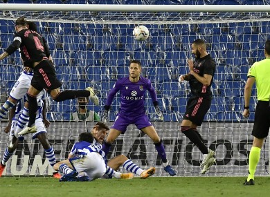 Real Madrid were held to a goalless draw in the first match of their La Liga title defence.