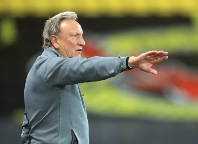 Boro manager Neil Warnock.