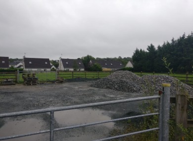 The site on Trusk Road, Ballybofey, Co Donegal.
