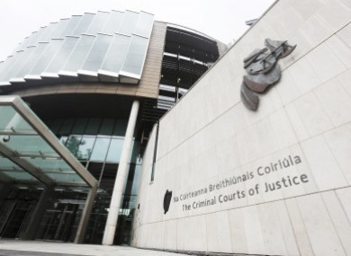 The man appeared in court this morning.