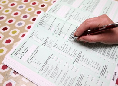A Census form from 2016