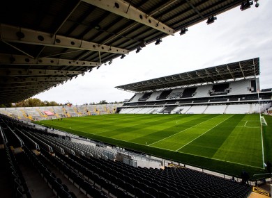 Pairc Ui Chaoimh before yesterday's action.